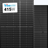 Trina Solar TSM-415NE09RC.05 415W Black on Black 144 One Third-Cell Bifacial Solar Panel.